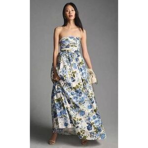 New Reformation Kastoria Dress in Lucca Floral Print Size 8